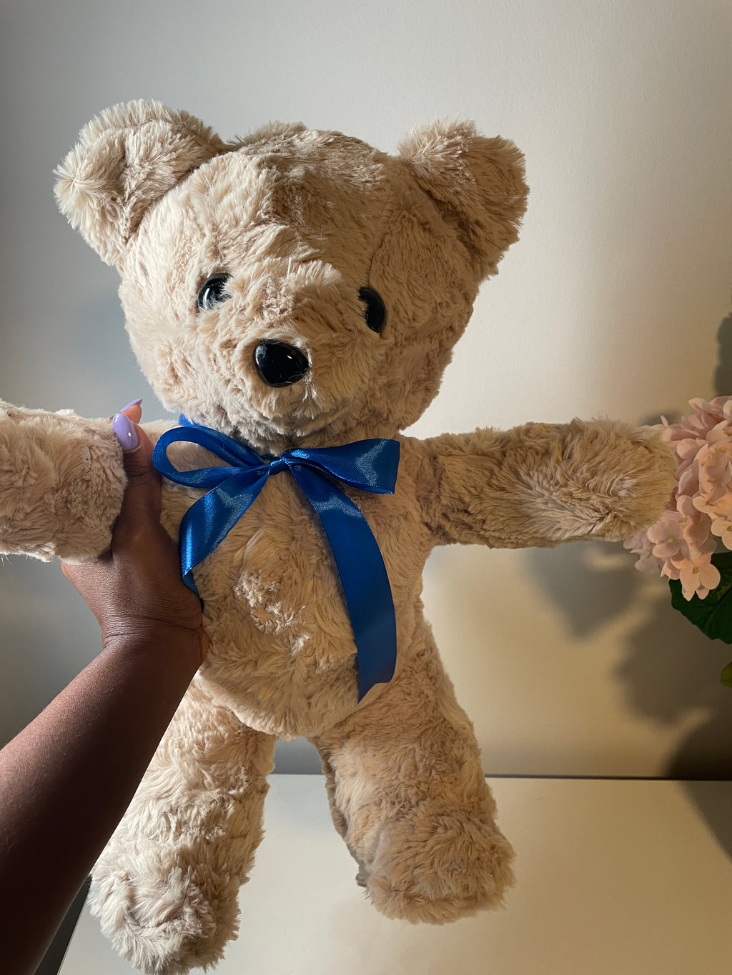 18 inch Beige teddy bear