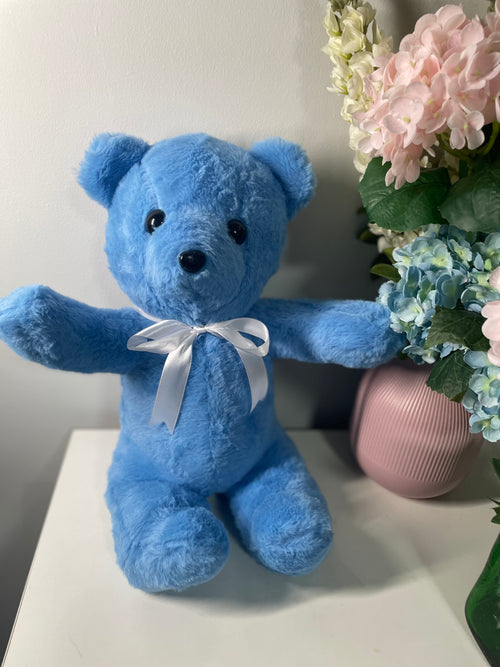 18 inch Blue teddy bear