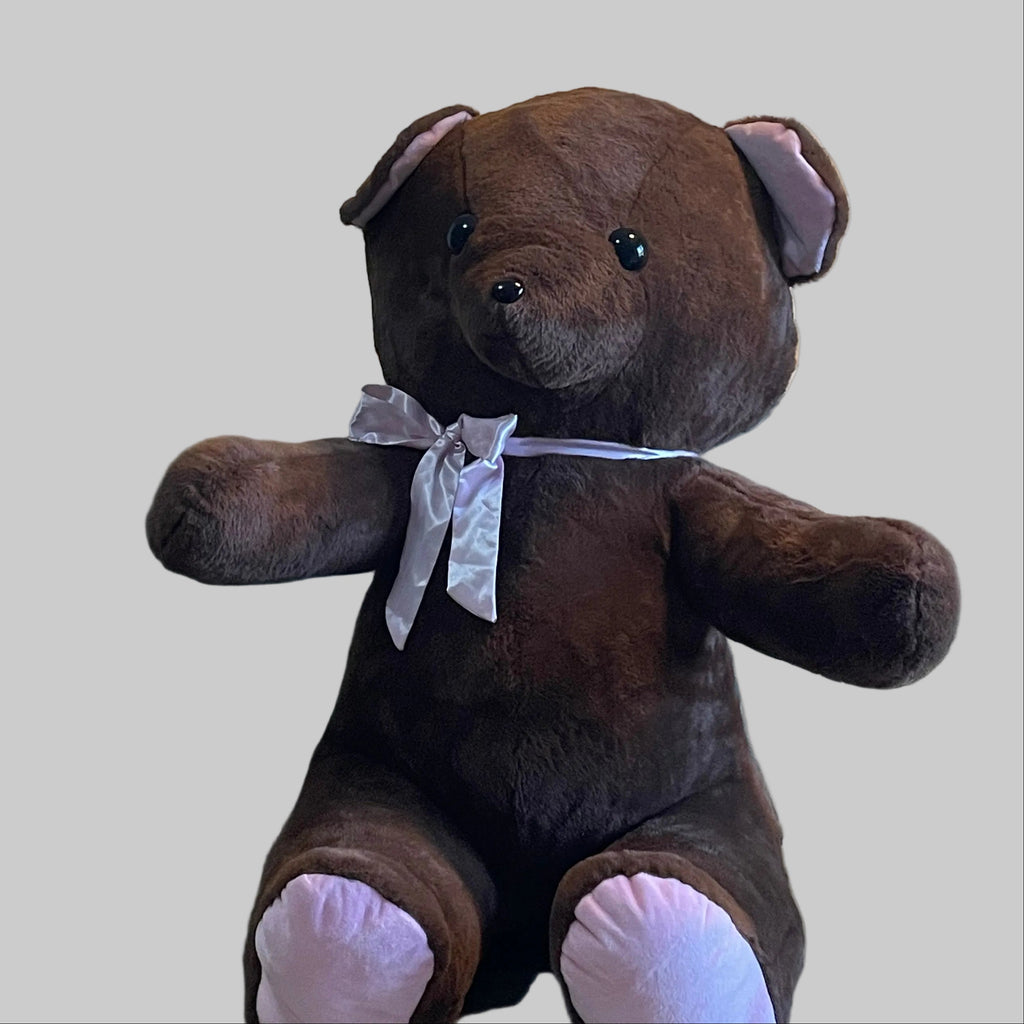 Handmade 3ft Dark Brown Teddy Bear