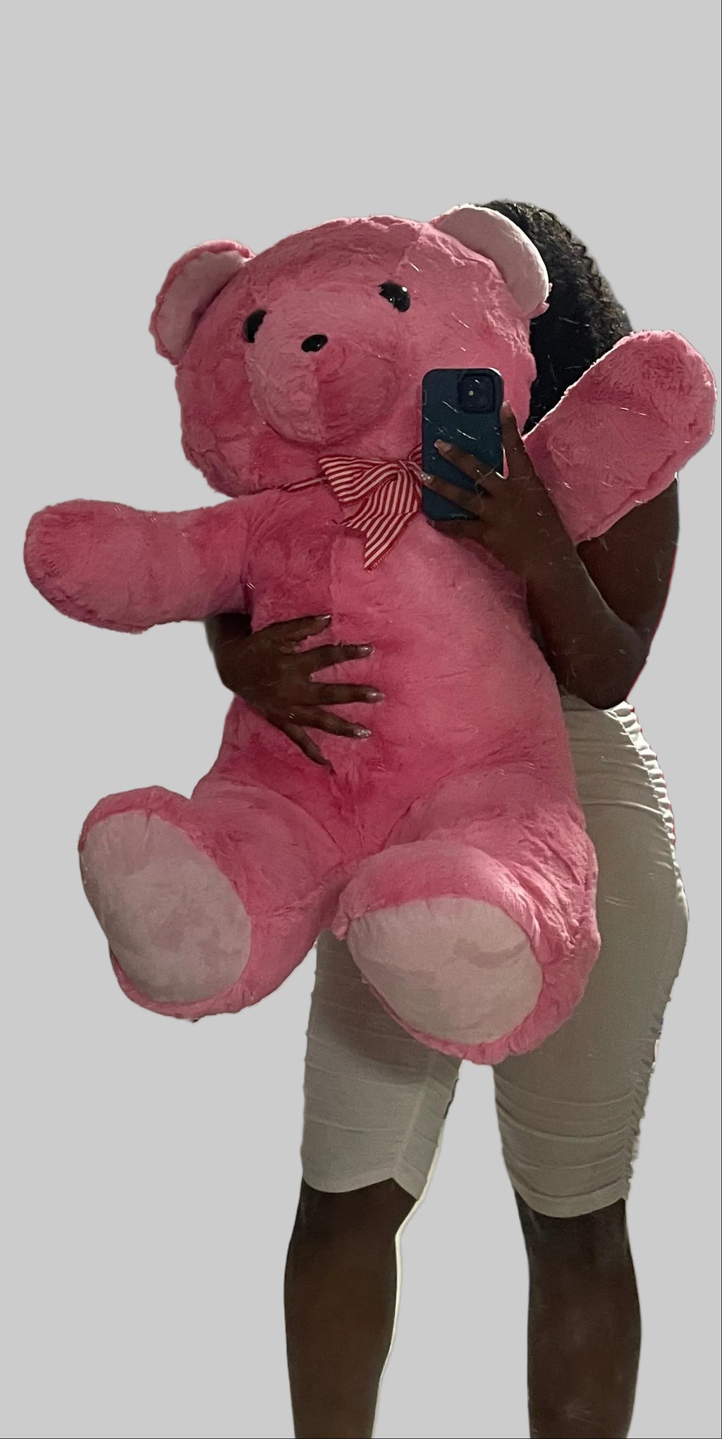 Handmade 3ft Pink Teddy Bear