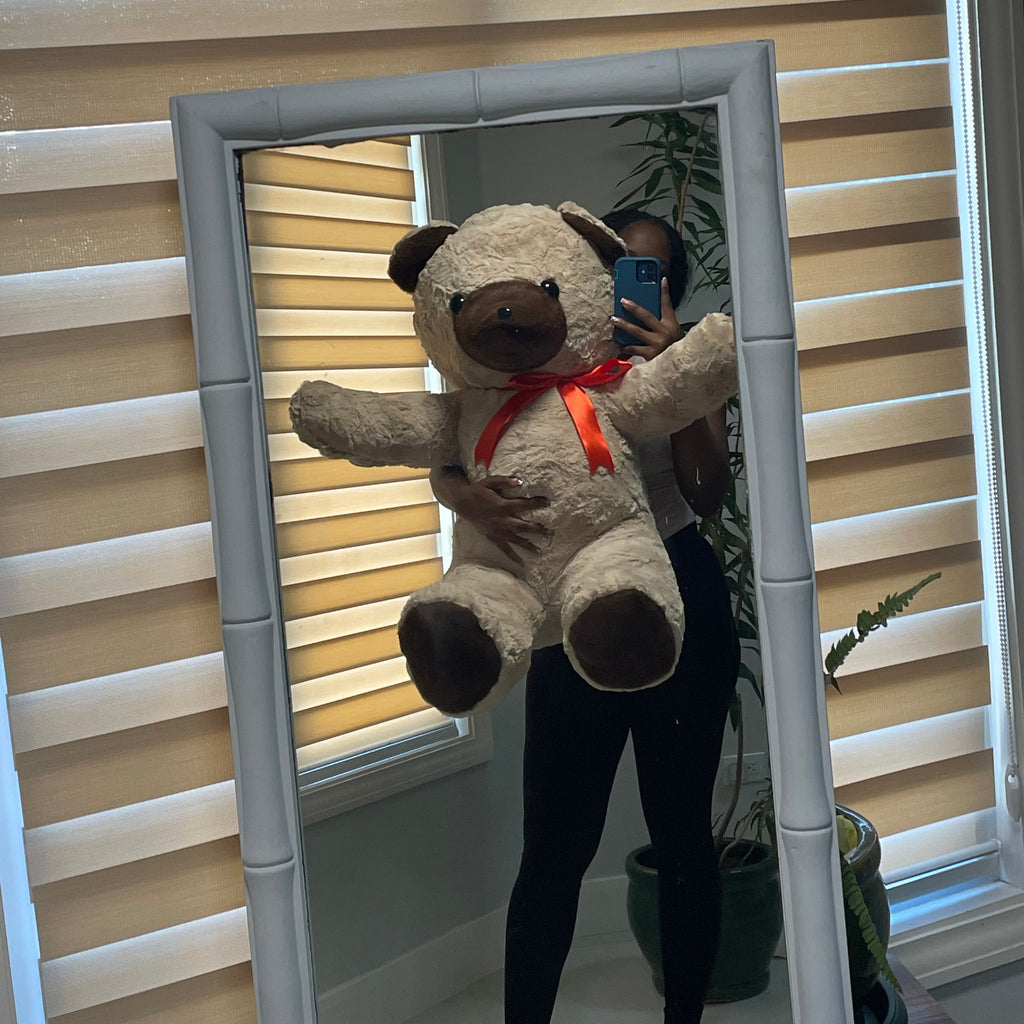 Handmade 3ft Beige Teddy Bear