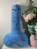 Blue Happy P Plushie