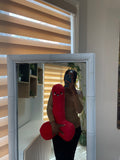 Red Happy P Plushie