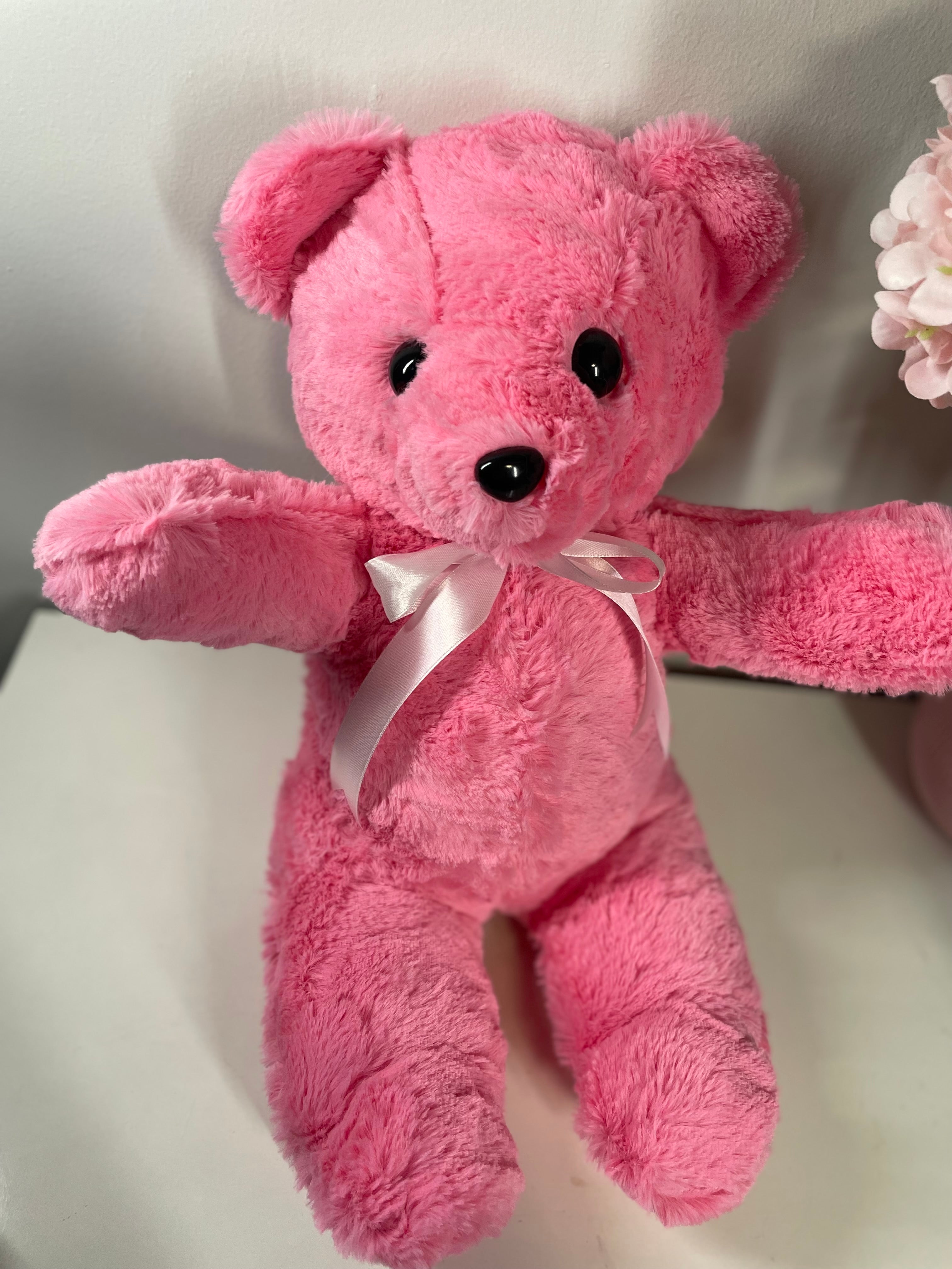 18 inch Pink teddy bear