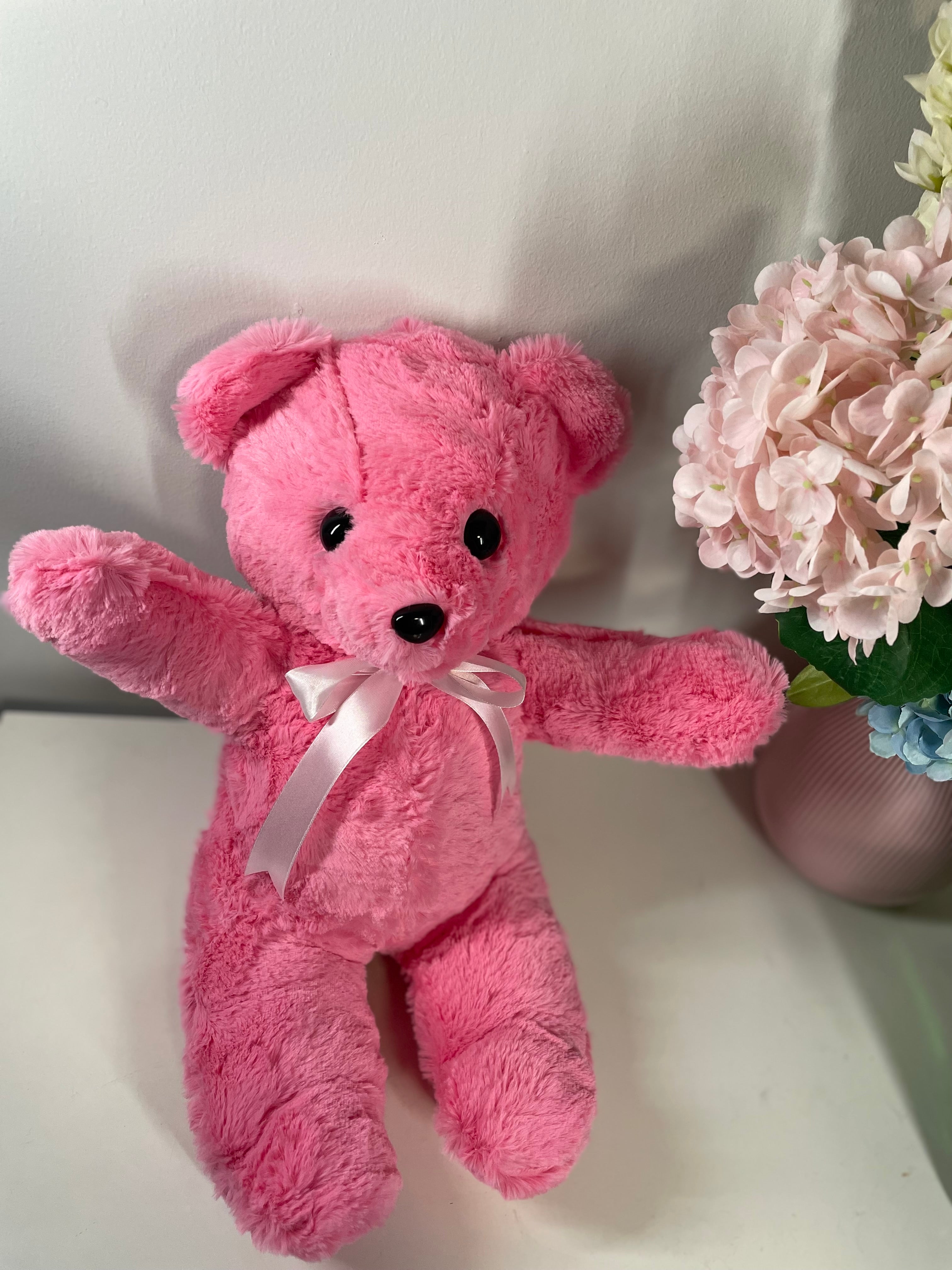 18 inch Pink teddy bear