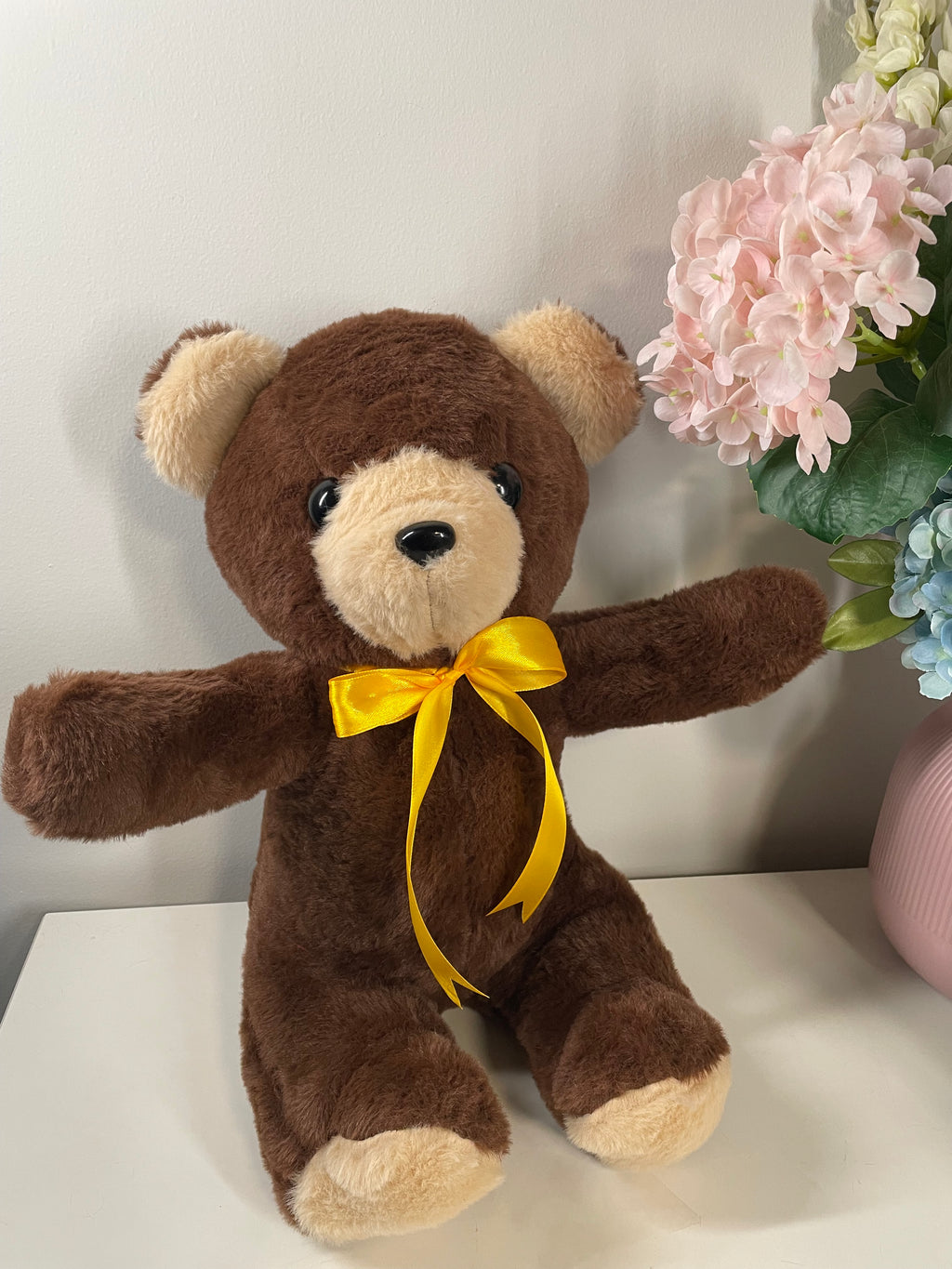 18 inch two-toned teddy bear